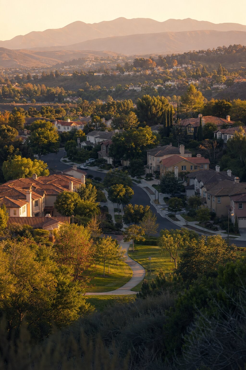 A distinctive Orange County home in an established neighborhood