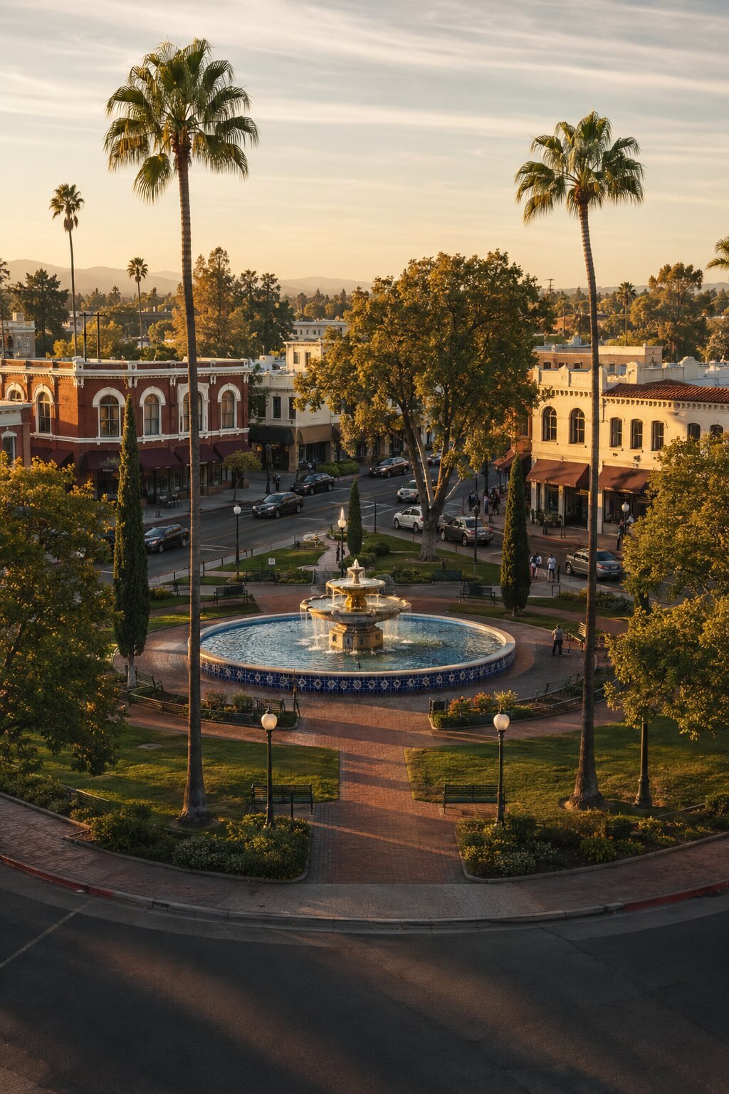 Historic Old Towne Orange and the Plaza