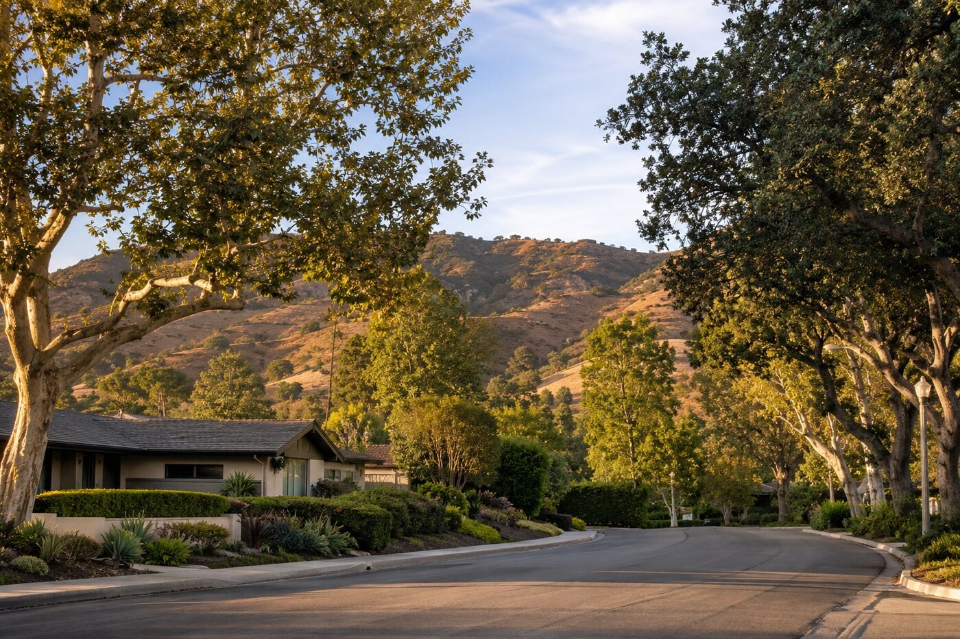 Tustin foothill neighborhood representing the Tustin city guide